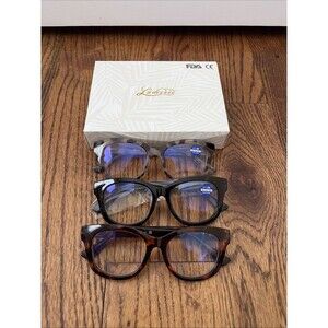 3 Pack Men Women's Round Tortoise Shell Reading Glass +1.50 New In Box